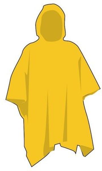 The Pocket Adult Poncho - 80" H x 50" W x 1.1mil Thick